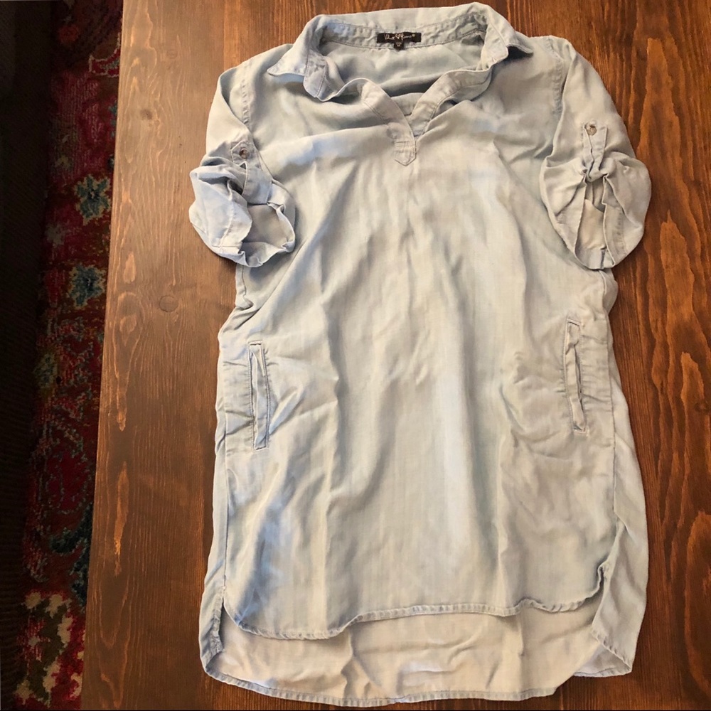 Denim T-shirt Dress